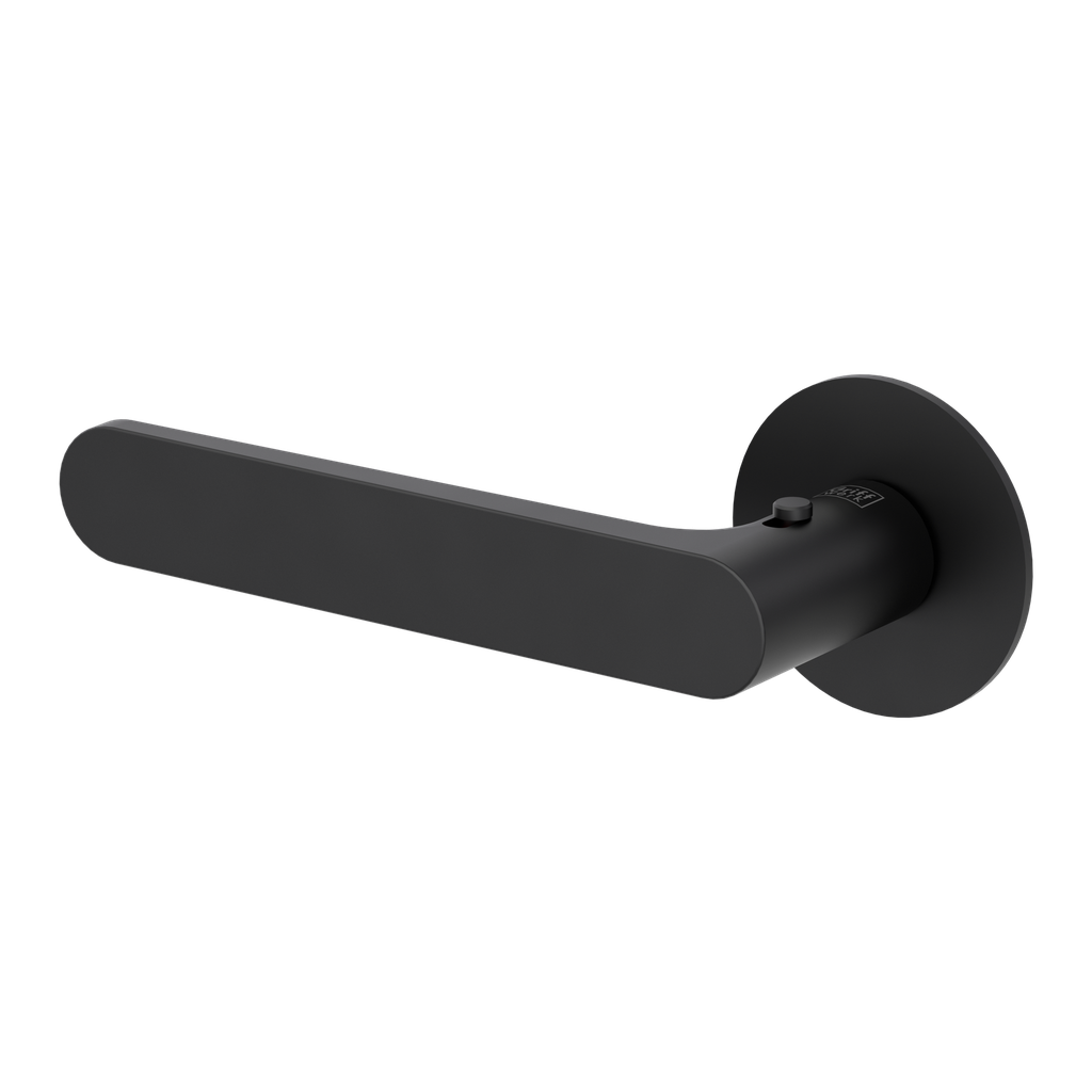 Дверна ручка Griffwerk AVUS PIATTA S чорний графіт smart2lock ліва