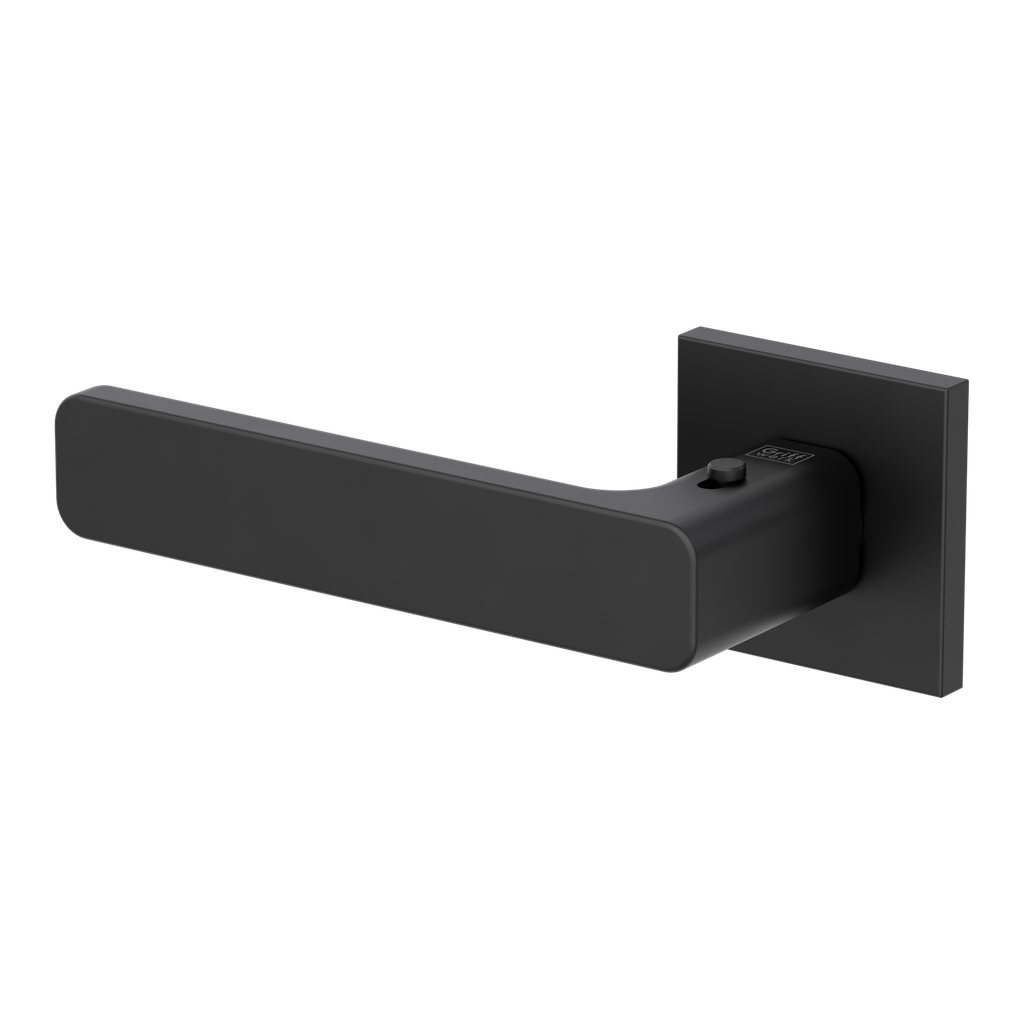 Дверна ручка Griffwerk VAYA 265 Q MINIMAL MODERN smart2lock чорний графіт ліва