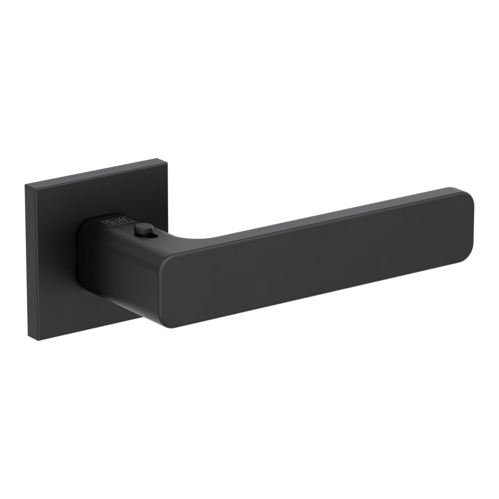 Дверна ручка Griffwerk VAYA 265 Q MINIMAL MODERN smart2lock чорний графіт права