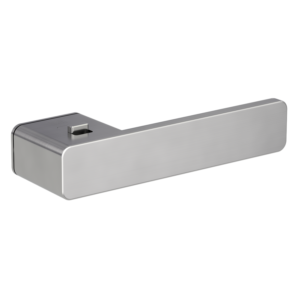 Дверна ручка Griffwerk R8 ONE вельветовий сірий smart2lock права