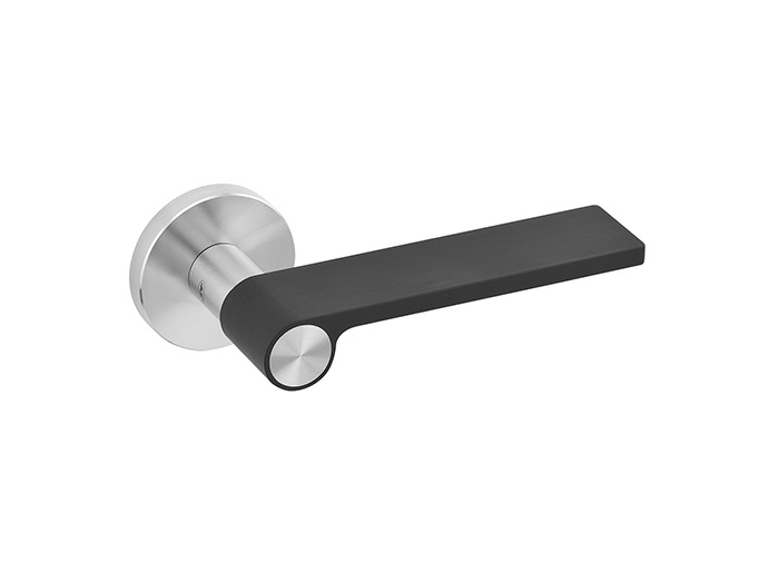 Дверна ручка JNF OUTLINE BLACK MATE IN.00.313.RC08M