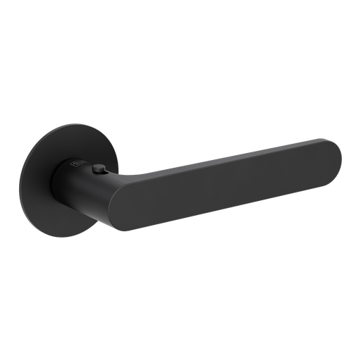 [290503328] Дверна ручка Griffwerk AVUS PIATTA S чорний графіт smart2lock права