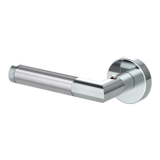 [187163273] Дверна ручка LOREDANA smart2lock нержавіюча сталь ліва