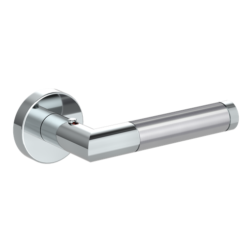[187163373] Дверна ручка LOREDANA smart2lock нержавіюча сталь права